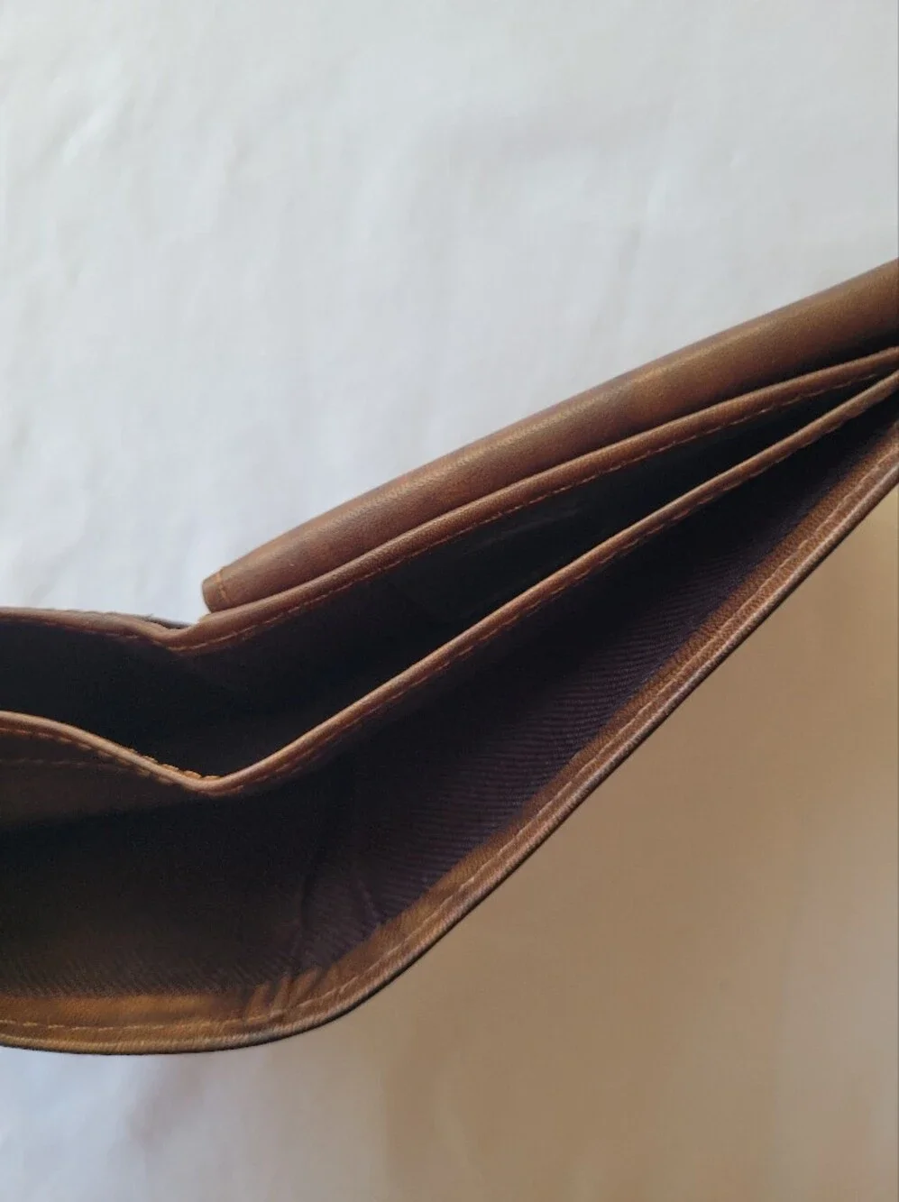 Colours By Alexander Julian Brown Leather Bifold Wallet